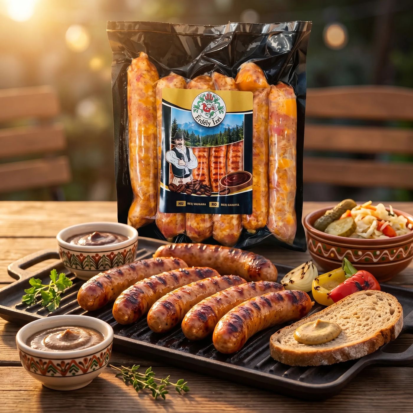 BBQ - Arabica grillkolbász 250g