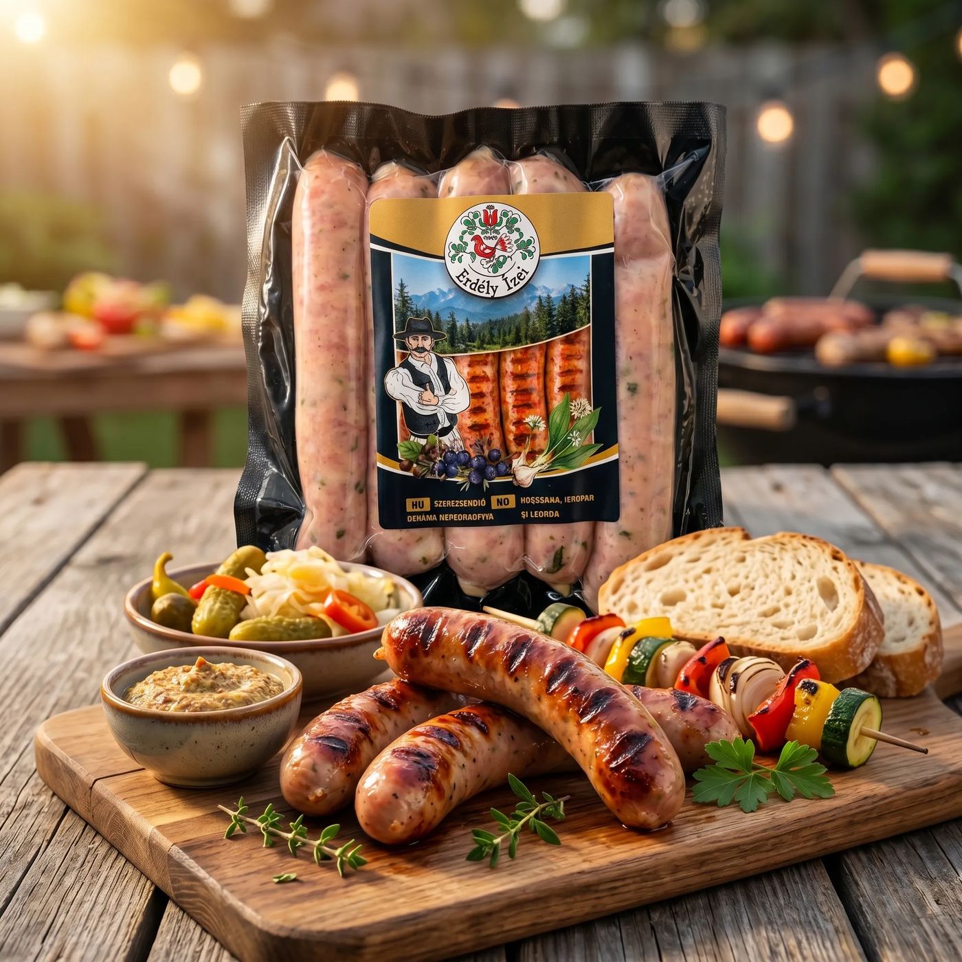 Szerecsendiós grillkolbász 250g